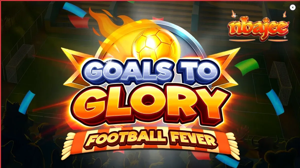 Goals to Glory Football Fever স্লটের রঙিন ফুটবল মাঠ এবং অ্যানিমেল প্লেয়ারদের দৃশ্য